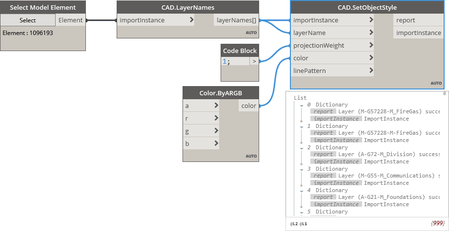BimorphNodes old CAD SetObjectStyle
