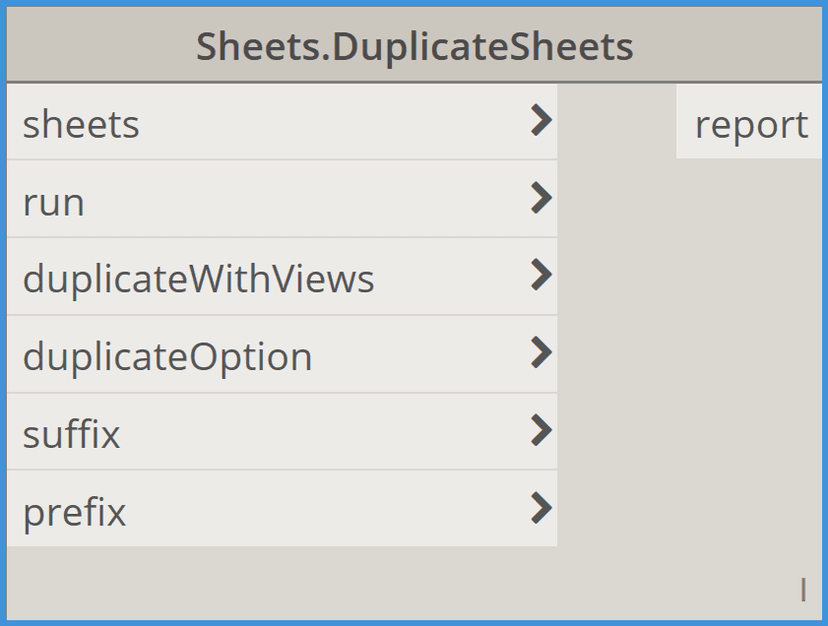 Bimorph Nodes DuplicateSheets for Dynamo BIM
