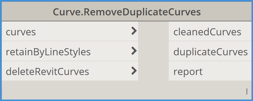 Bimorph Nodes RemoveDuplicateCurves for Dynamo BIM