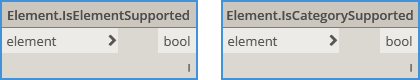 Element IsElement Supported Bimorph Nodes v2.1 Dynamo BIM for Revit