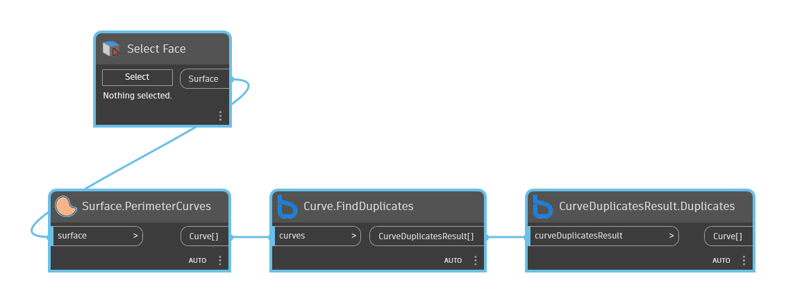 CurveDuplicatesResult.Duplicates node example graph in Dynamo - BimorphNodes