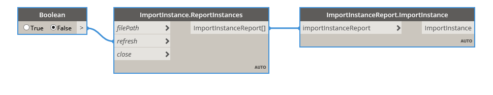 ImportInstance example
